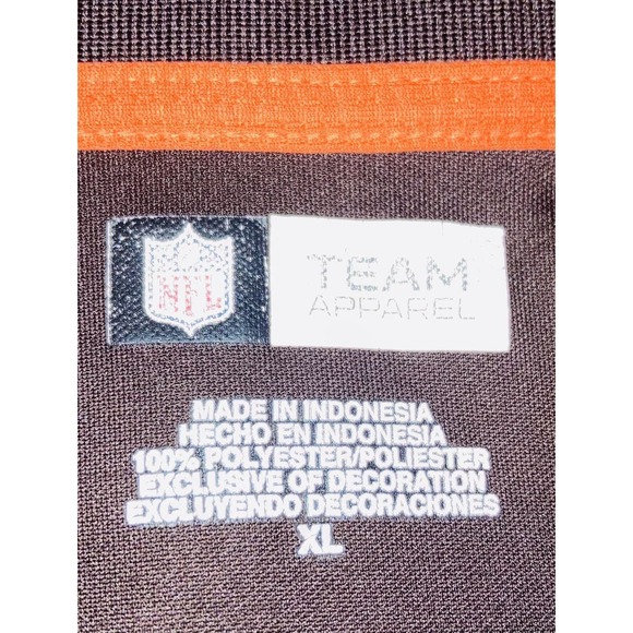 Cleveland Browns Mens Polo Shirt XL NFL Team Apparel Football Brown Dawg Pound - Picture 6 of 6